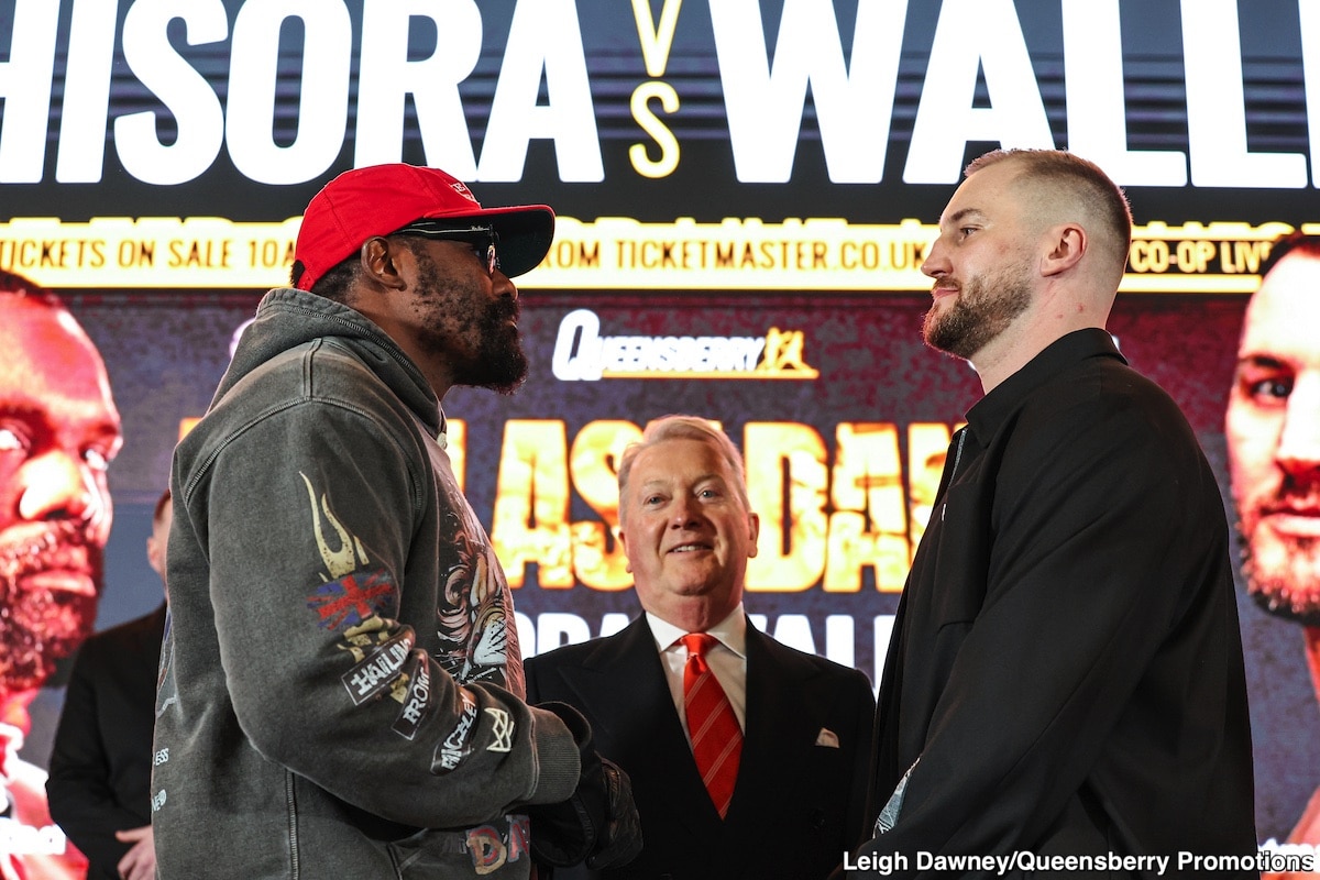 Tonight’s Live Results: Derek Chisora ​​Vs. Otto Wallin