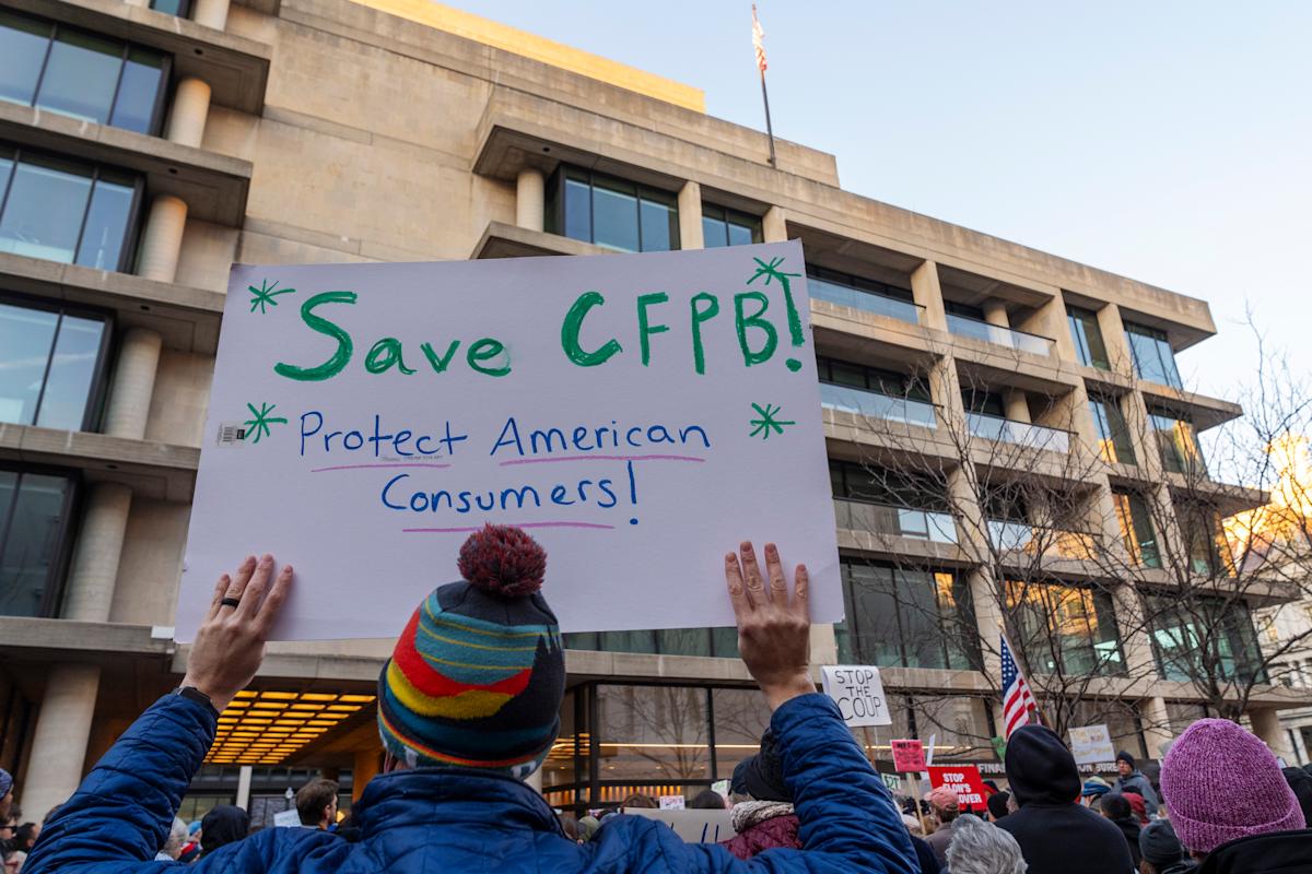 Litigation to file details of Doge’s plan to dismantle CFPB