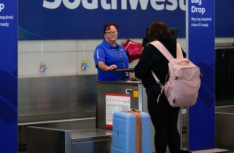 Southwest Airlines is a decades-long free check bag and it’s over today