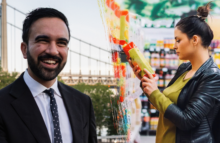 Zohran Mamdani NYC-owned grocery store alarm business leader