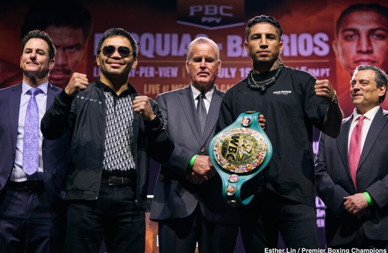 Mario Barrios vows to regret 46-year-old Manny Pacquiao